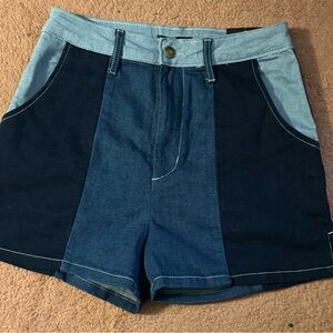 NEW WITH TAGS!!! High waisted denim shorts size 9